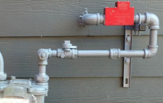 Seismic Gas Shut-off Valve Installation